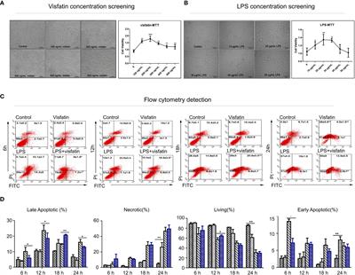 Visfatin is a multifaceted molecule that exerts regulation effects on inflammation and apoptosis in RAW264.7 cells and mice immune organs